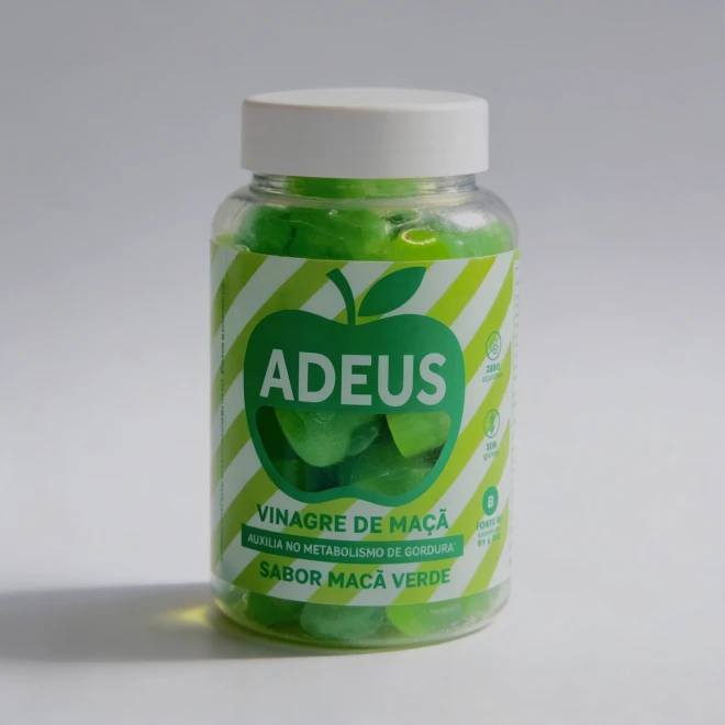 Gummies Adeus – Vinagre de Maçã